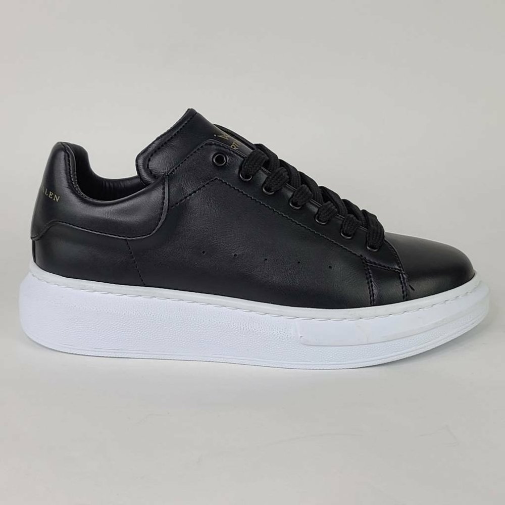 Martin Valen Sneakers Black Lace Up Platform New